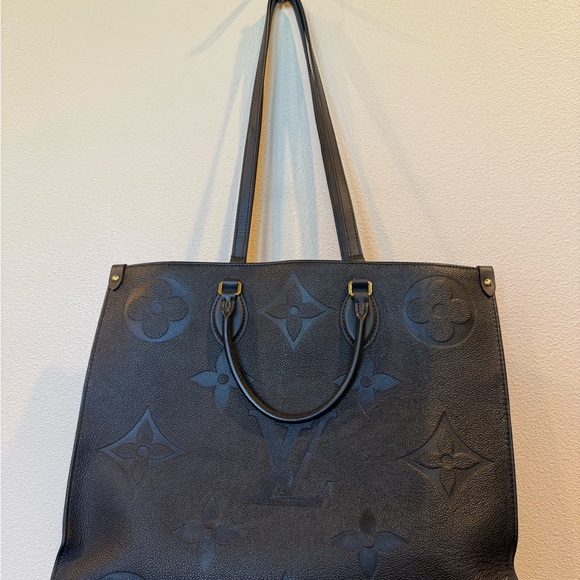 Louis Vuitton Dark Blue Monogram Tote - Picture 1 of 7